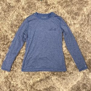 Salt Life Women’s Long Sleeve Shirt Blue Size M
